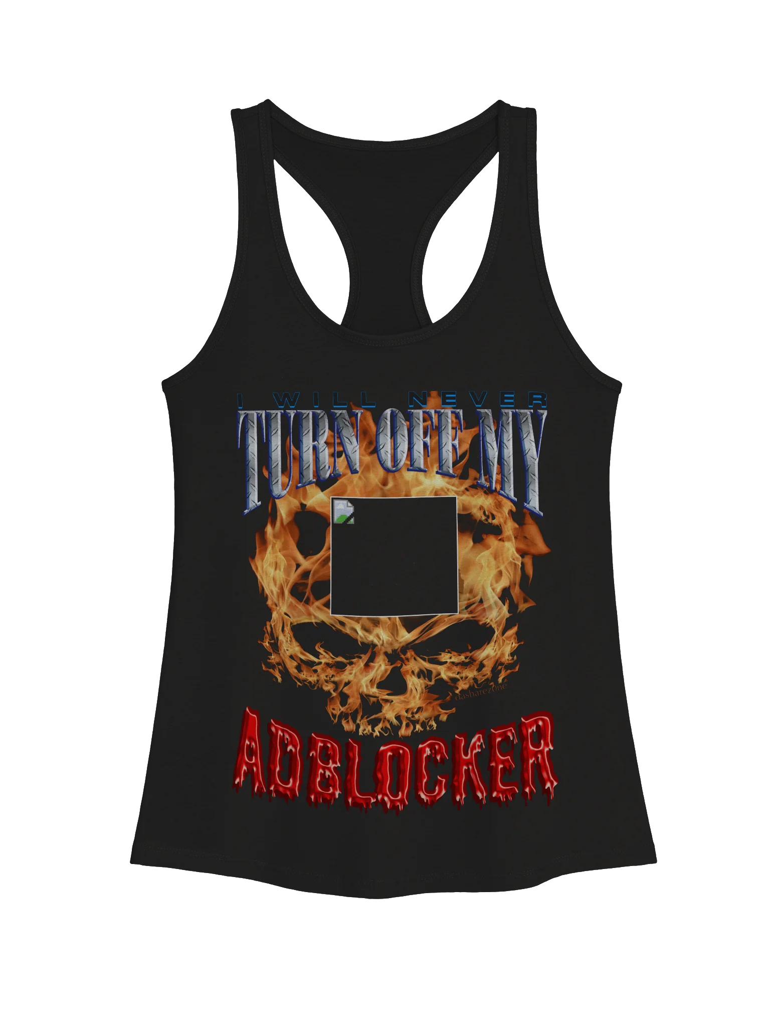 ADBLOCKER RACERBACK TANK TIOP product image (1)