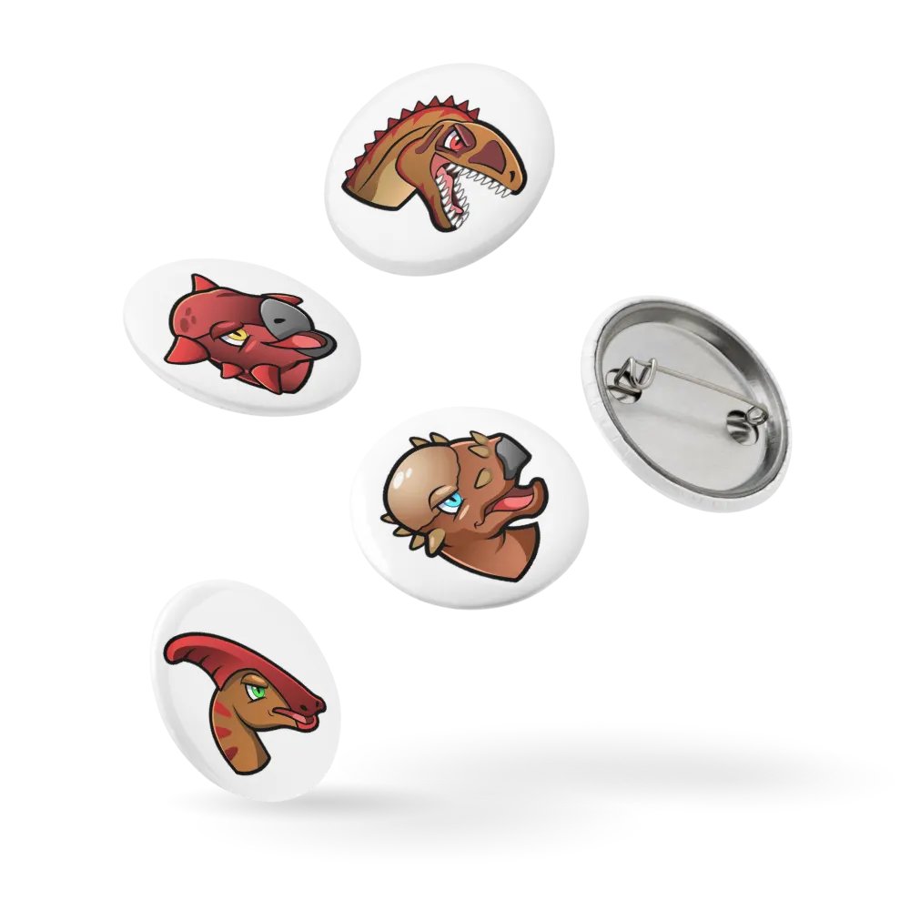 Dino-mite Dinosaur Pin Set #3 product image (14)