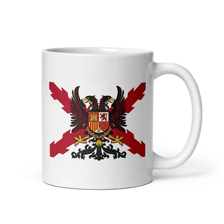 Taza de bandera de Cruz de Borgoña product image (1)