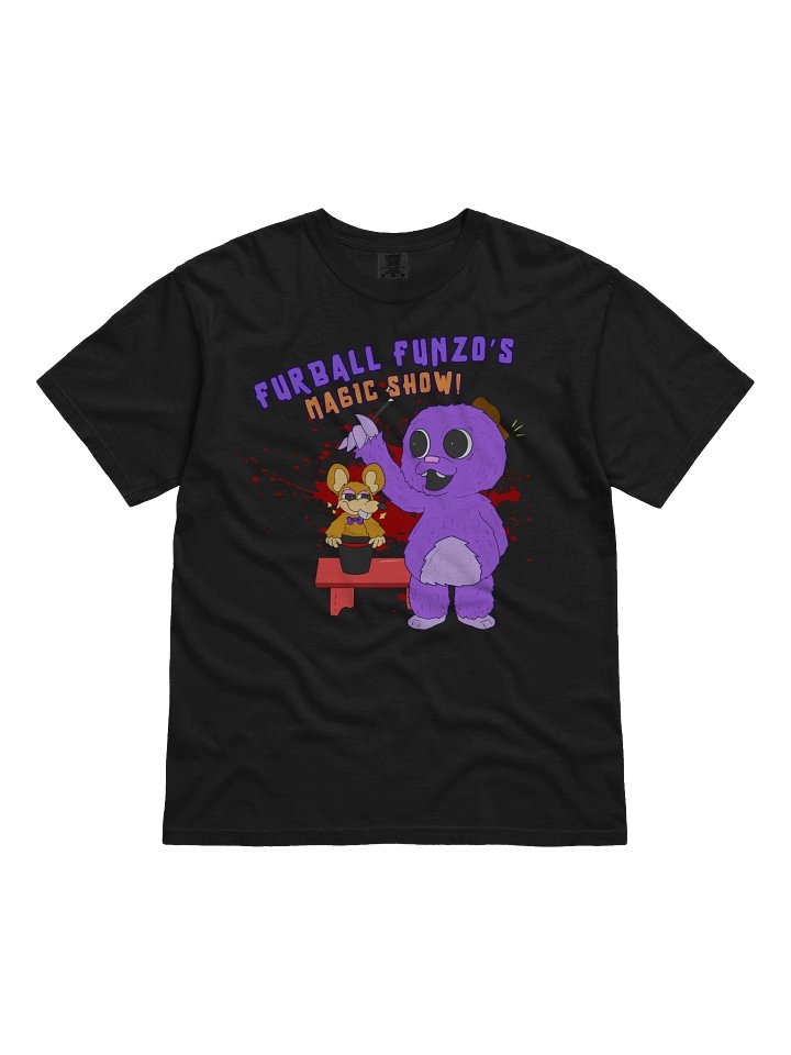 'Furball Funzo's Magic show' Tee product image (1)