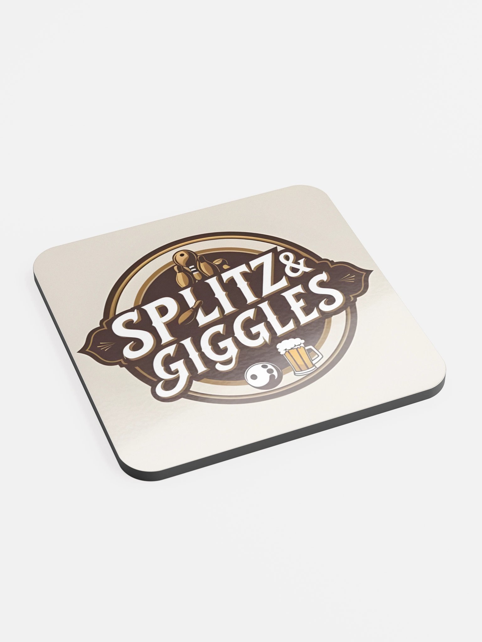 Splitz & Giggles Drinks Coaster product image (2)