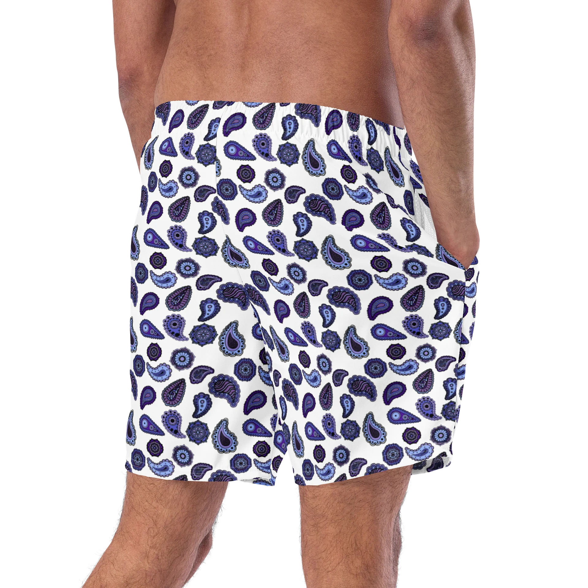 Trippy Swim Trunks Blue product image (9)