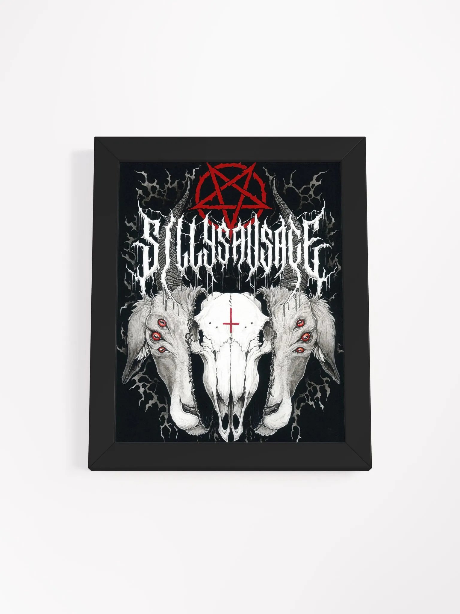 Sillysau5age Framed Poster product image (1)