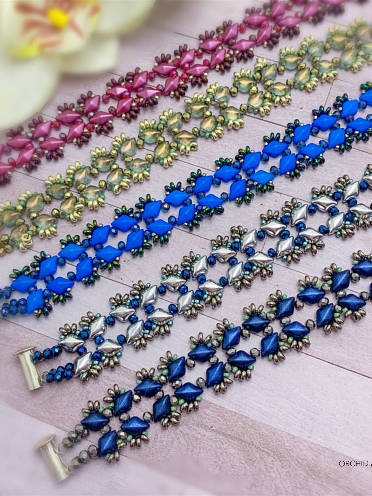 Beading Pattern – Starlight GemDuo Beaded Bracelet product image (11)