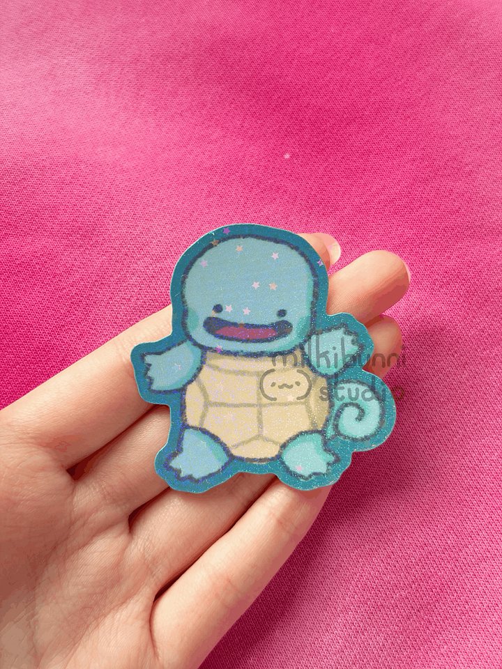 Squirtle Pokopia Sticker product image (2)