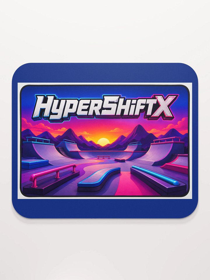 HyperShiftX Neon Skatepark Mouse Pad product image (2)