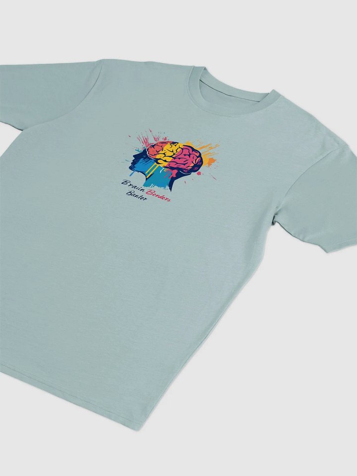 Brain Benders Banter Tee – Colorful Brain Design 🧠✨ product image (7)