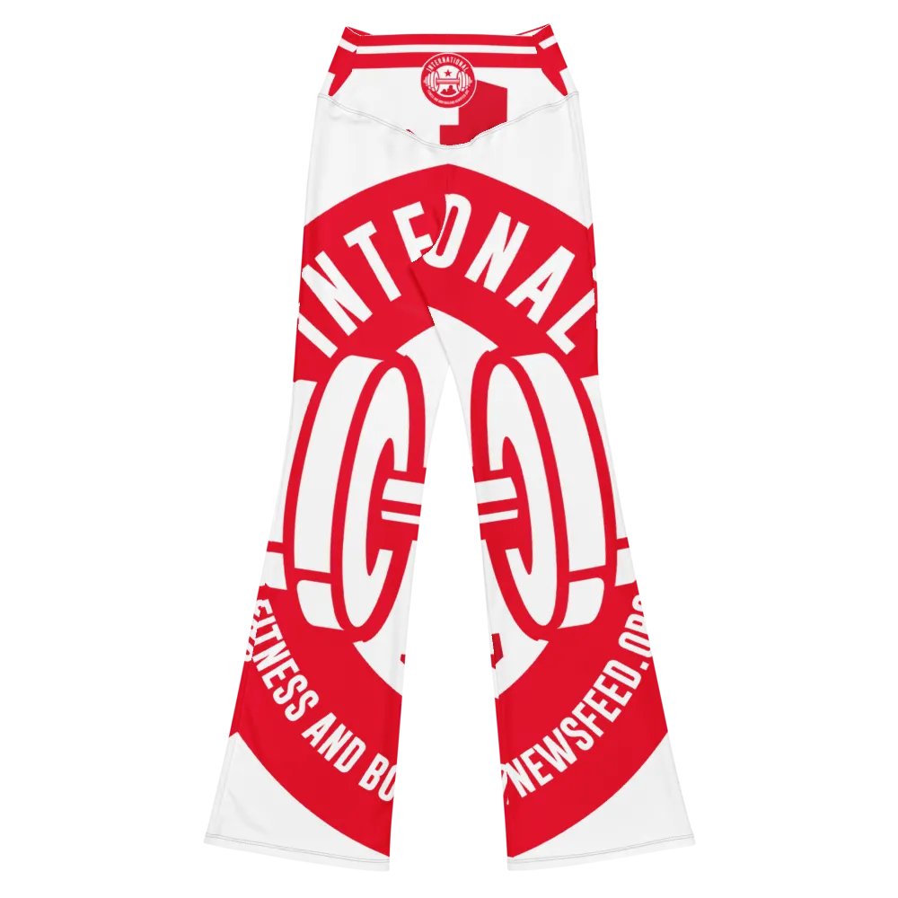 IFBNewsfeed.Org's All-Over Print Flare Leggings product image (9)