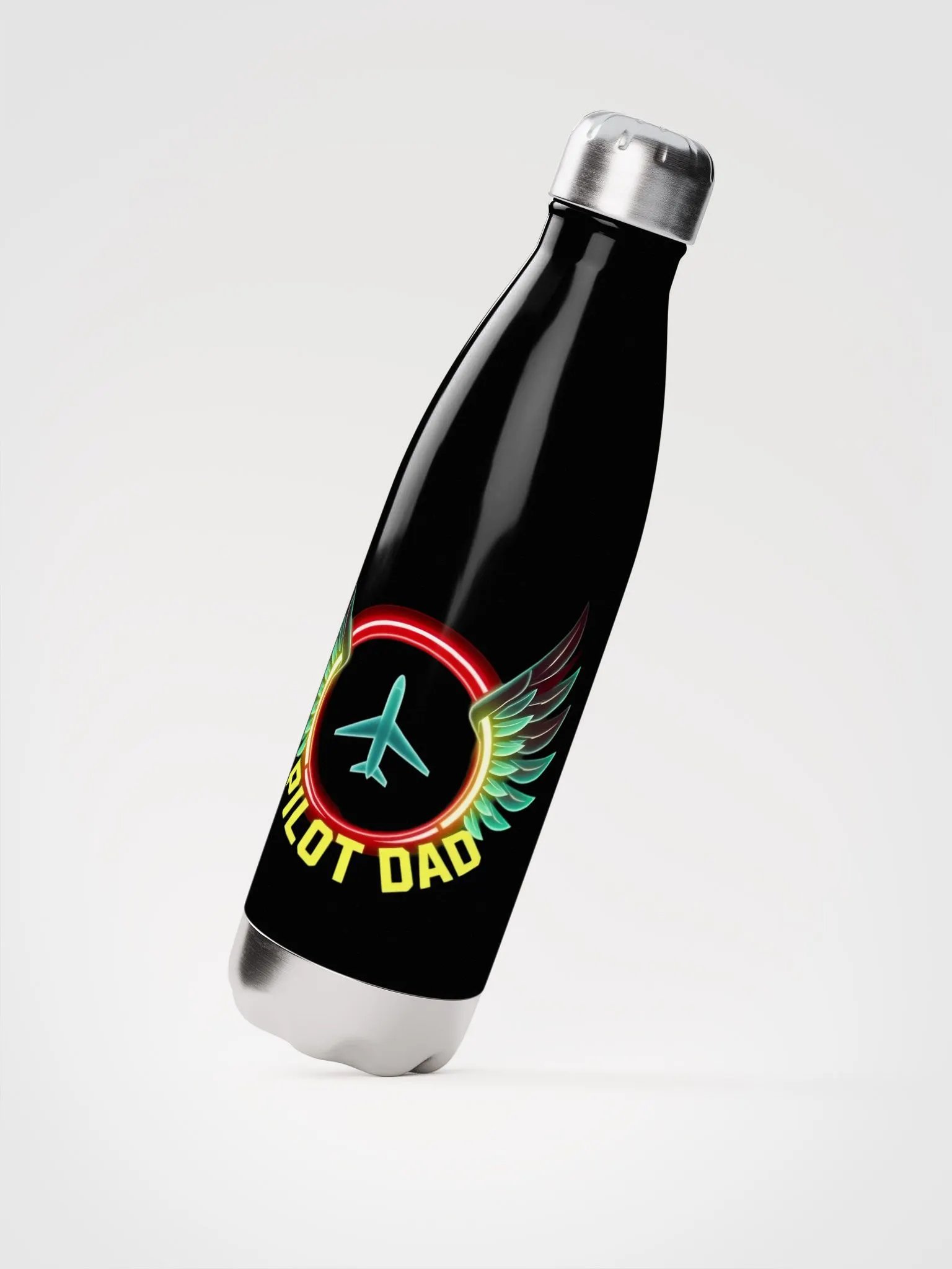 Pilot Dad Stainless Steel Water Bottle product image (2)