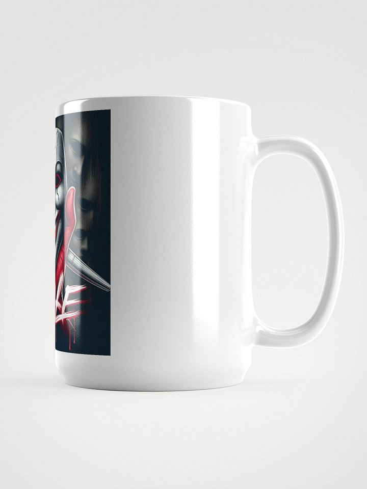 Feathered AD Logo White Glossy Mug product image (1)