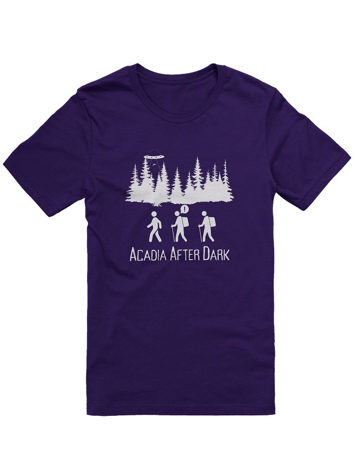 Acadia After Dark Hiking with Aliens Women's Tee product image (5)
