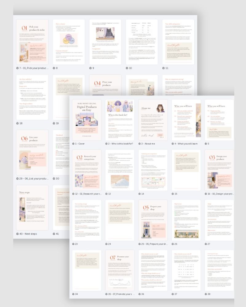 Make Money Selling Digital Products on Etsy eBook product image (2)