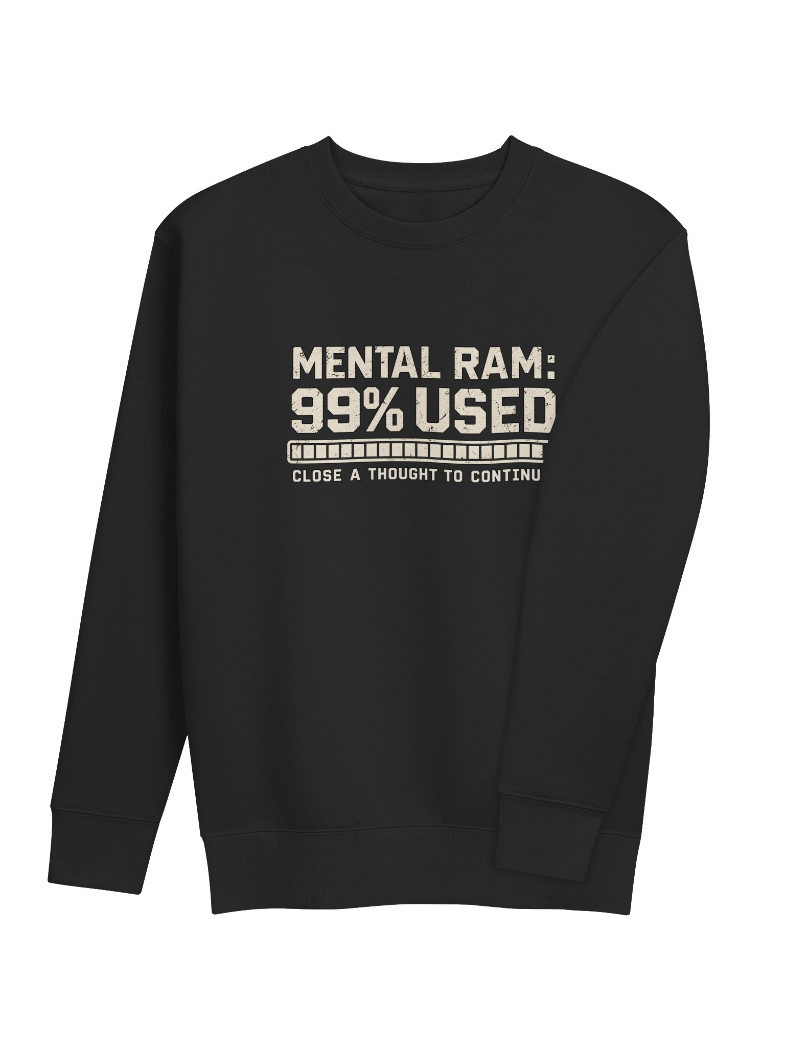 ADHD Neurodivergent Sweatshirt | Mental RAM 99% Used | Cotton Heritage Sweatshirt product image (25)