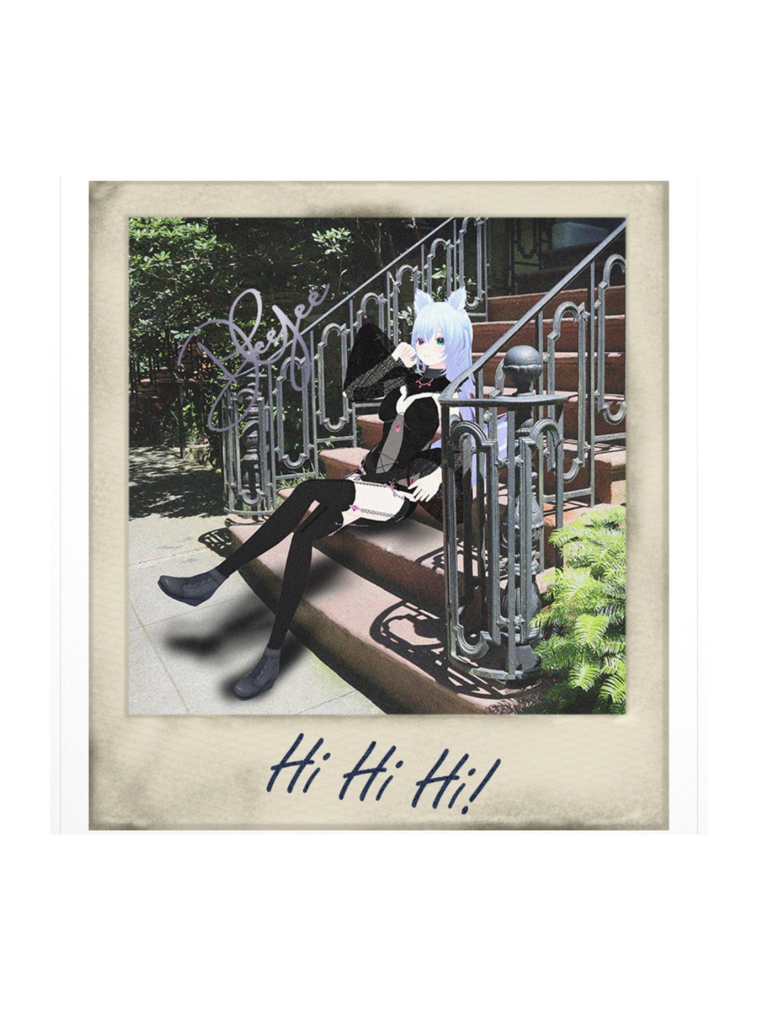 DG in the City Polaroid Stickers product image (1)