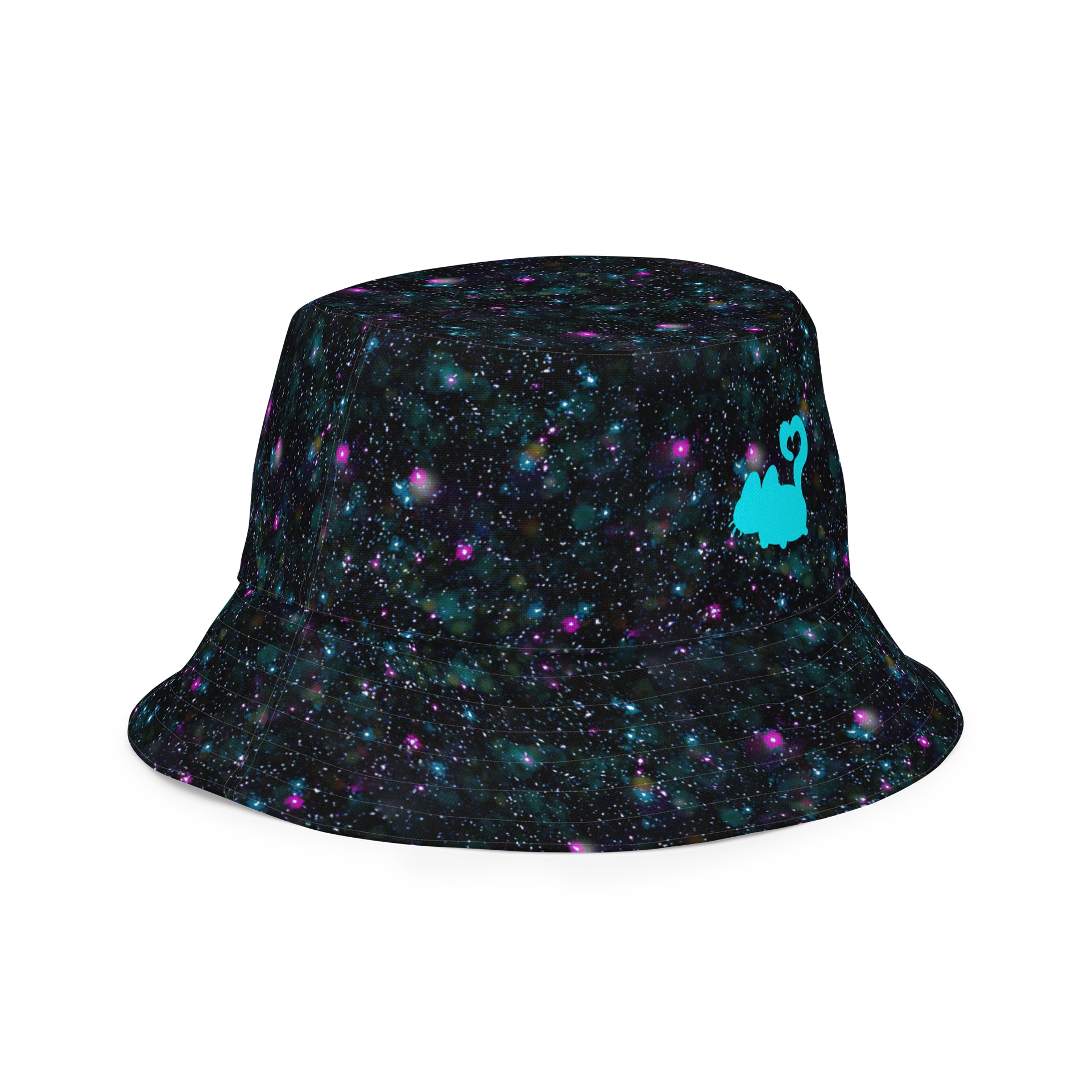 vangoggles.com reversible bucket hat (glittergoo/wishingstar) product image (3)