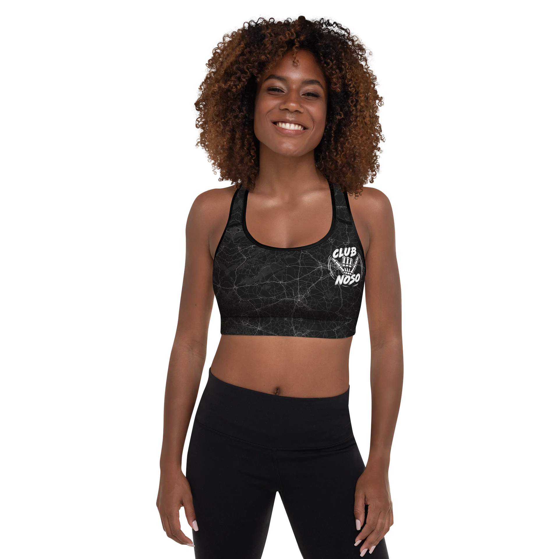 Carolina Map Sports Bra product image (4)