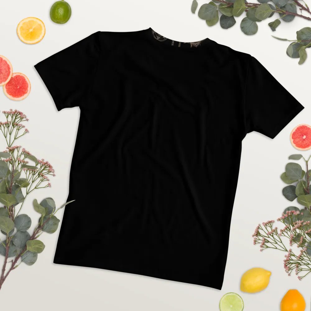 Black and Gold Symbology TShirt - front print product image (4)