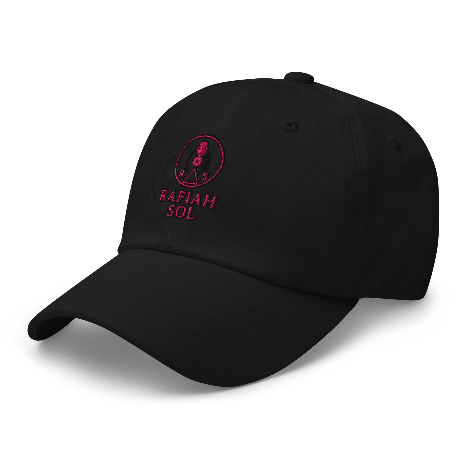 RAFIAH SOL Vintage Mic Logo Dad Hat product image (5)