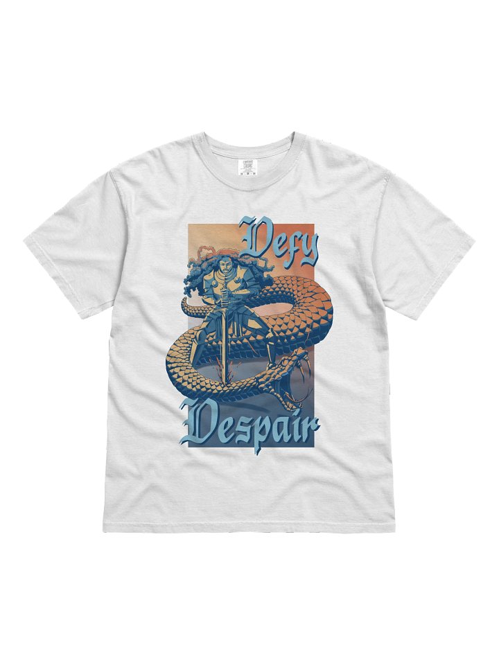DEFY DESPAIR TEE (full color, front) product image (1)