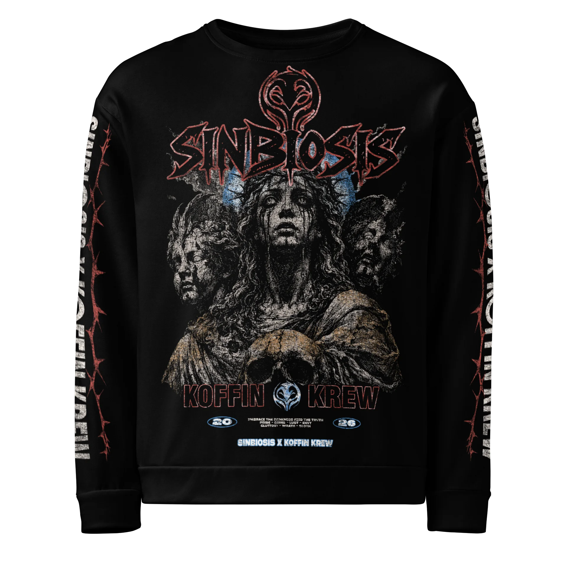 Crowned in Sin Sweatshirt product image (1)