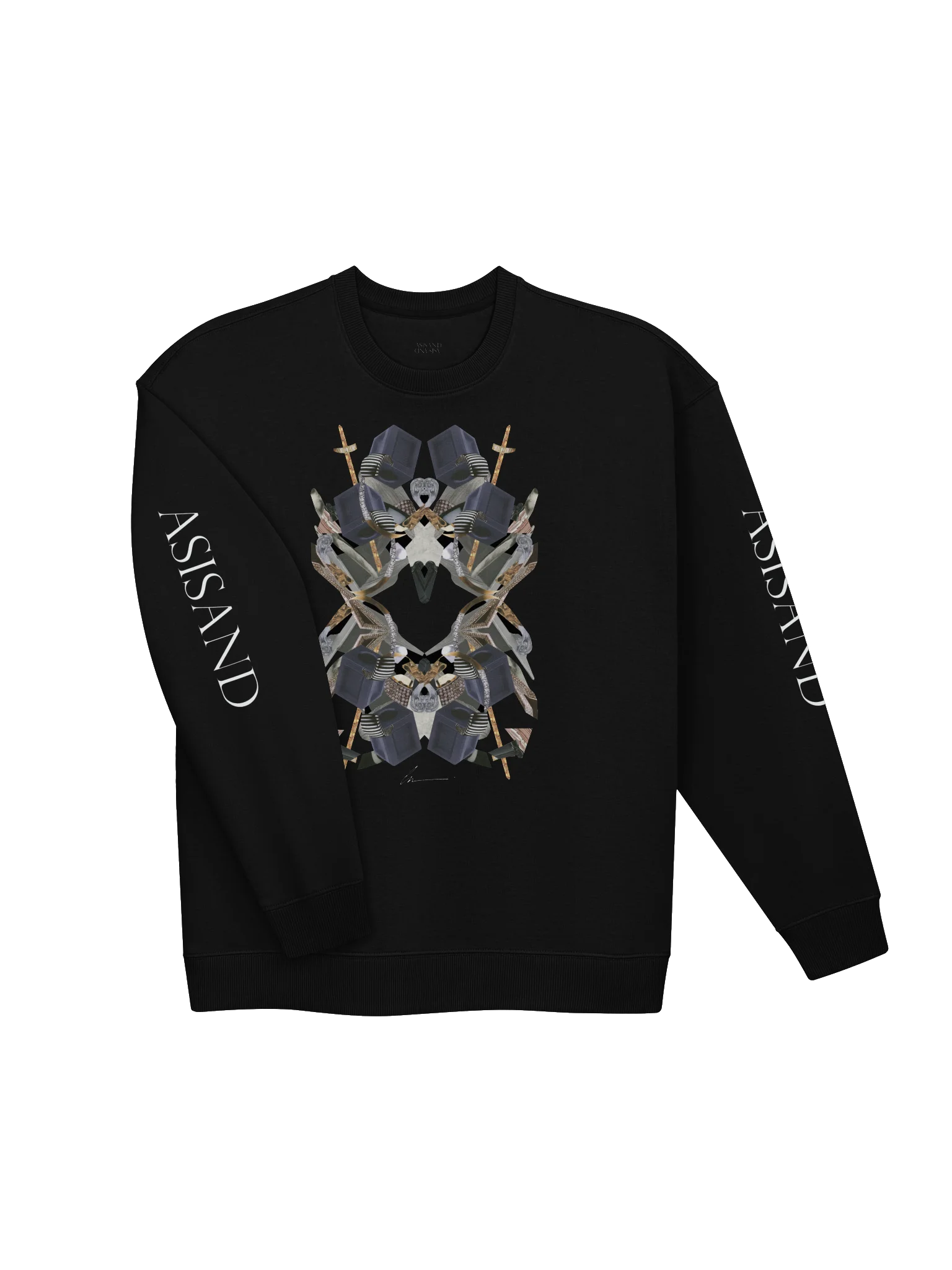 001 ASSEMBLY UNISEX OVERSIZED SWEATSHIRT BK 26 product image (3)