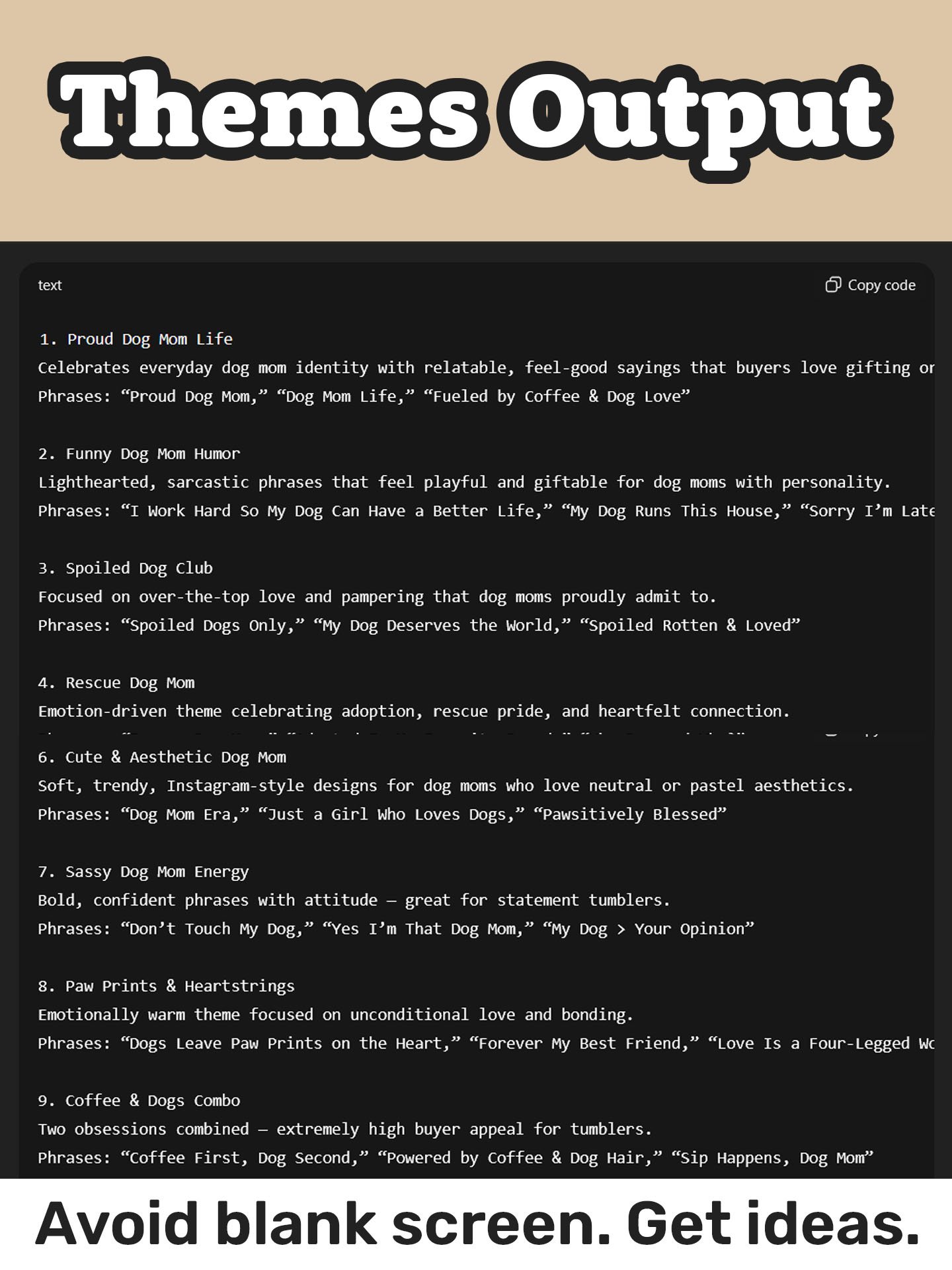 Sip & Sell Play — Etsy Design Planner + Prompt Generator (Custom GPT) product image (3)