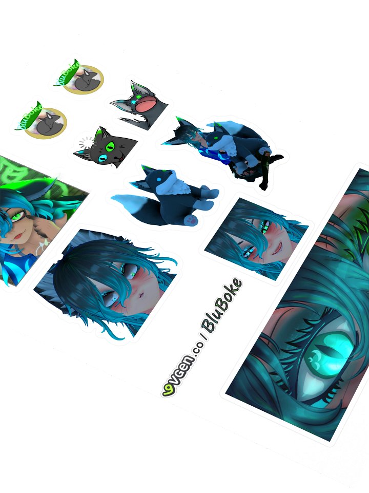 Boke 2025 10pc. Collection - Kiss Cut Sticker Sheet product image (2)
