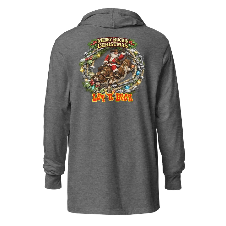 Let R Buck Christmas Hooded Tee product image (13)