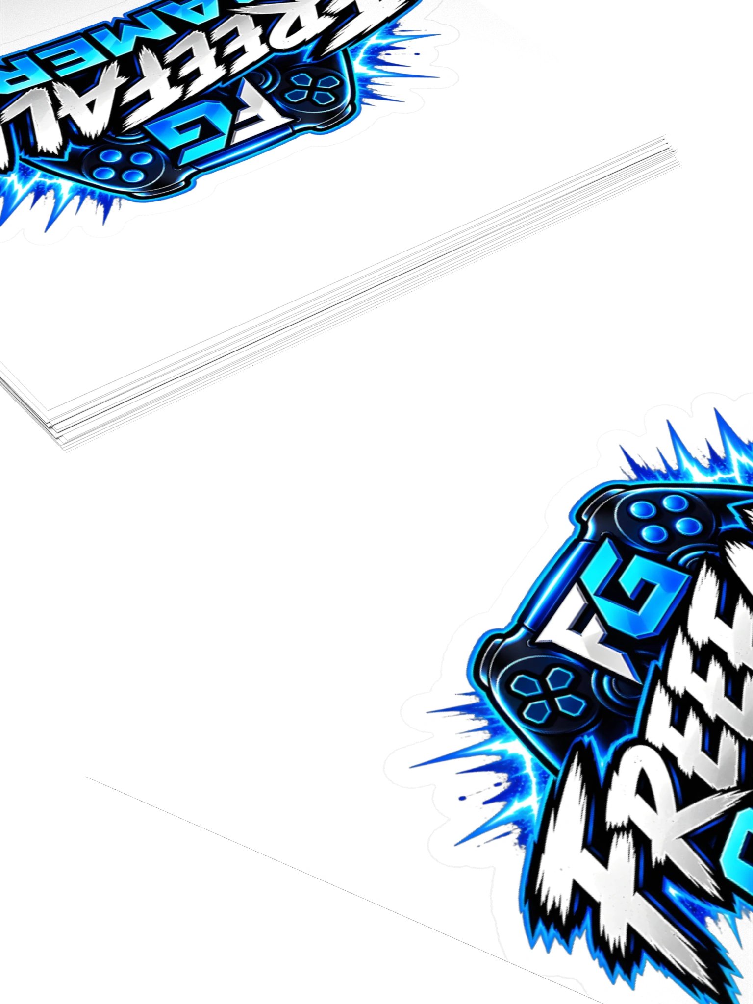 Full Freefalln Gamers logo Stickers product image (13)
