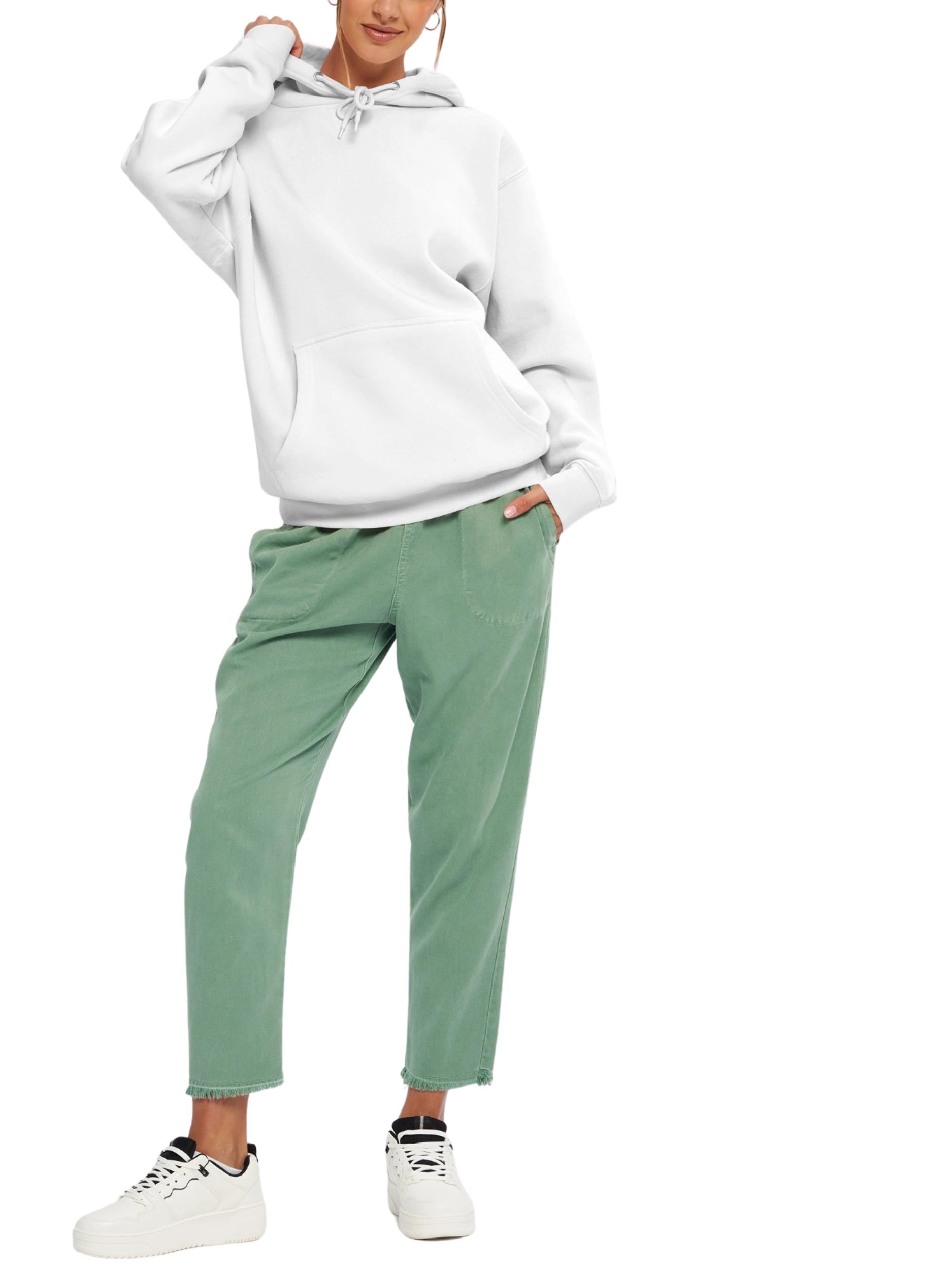 "Use Caution" Light Premium Pullover Hoodie product image (6)