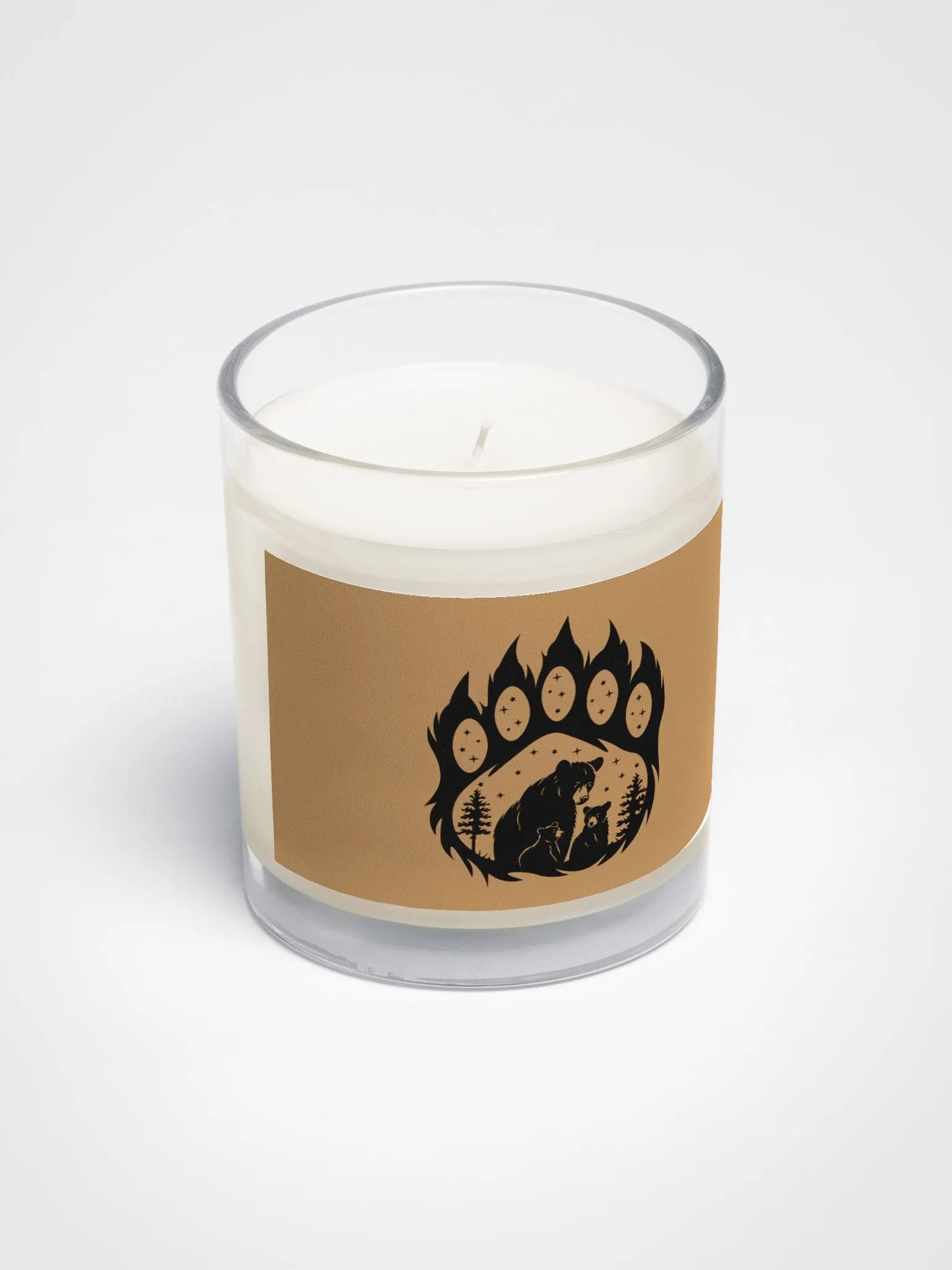 Bear Paw Family Soy Wax Candle product image (2)