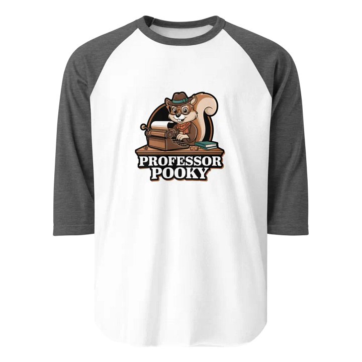 Professor Pooky's Typewriter Adventure Tee product image (1)