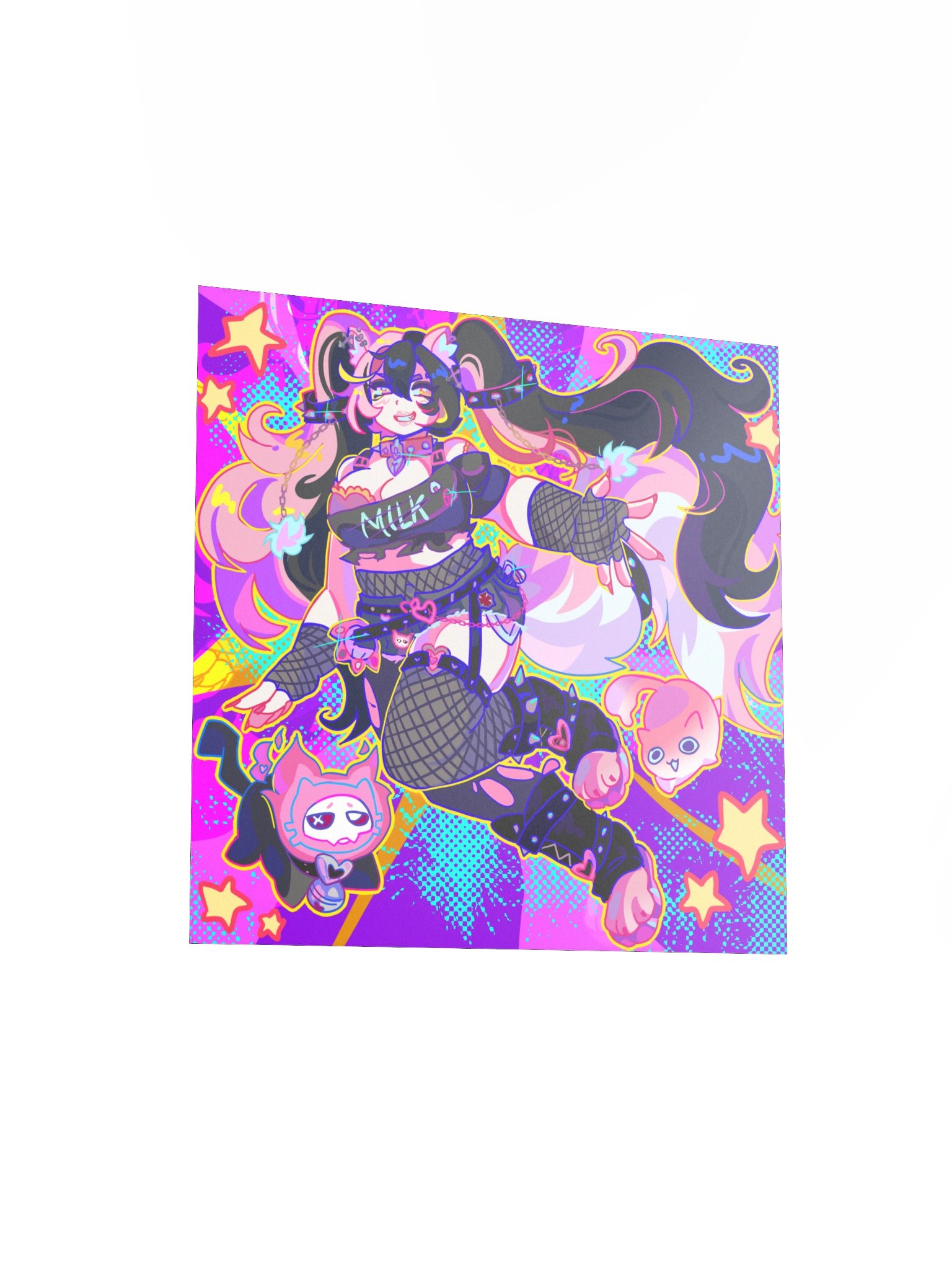 CHAOS KITTY CREW MATTE PRINT product image (15)
