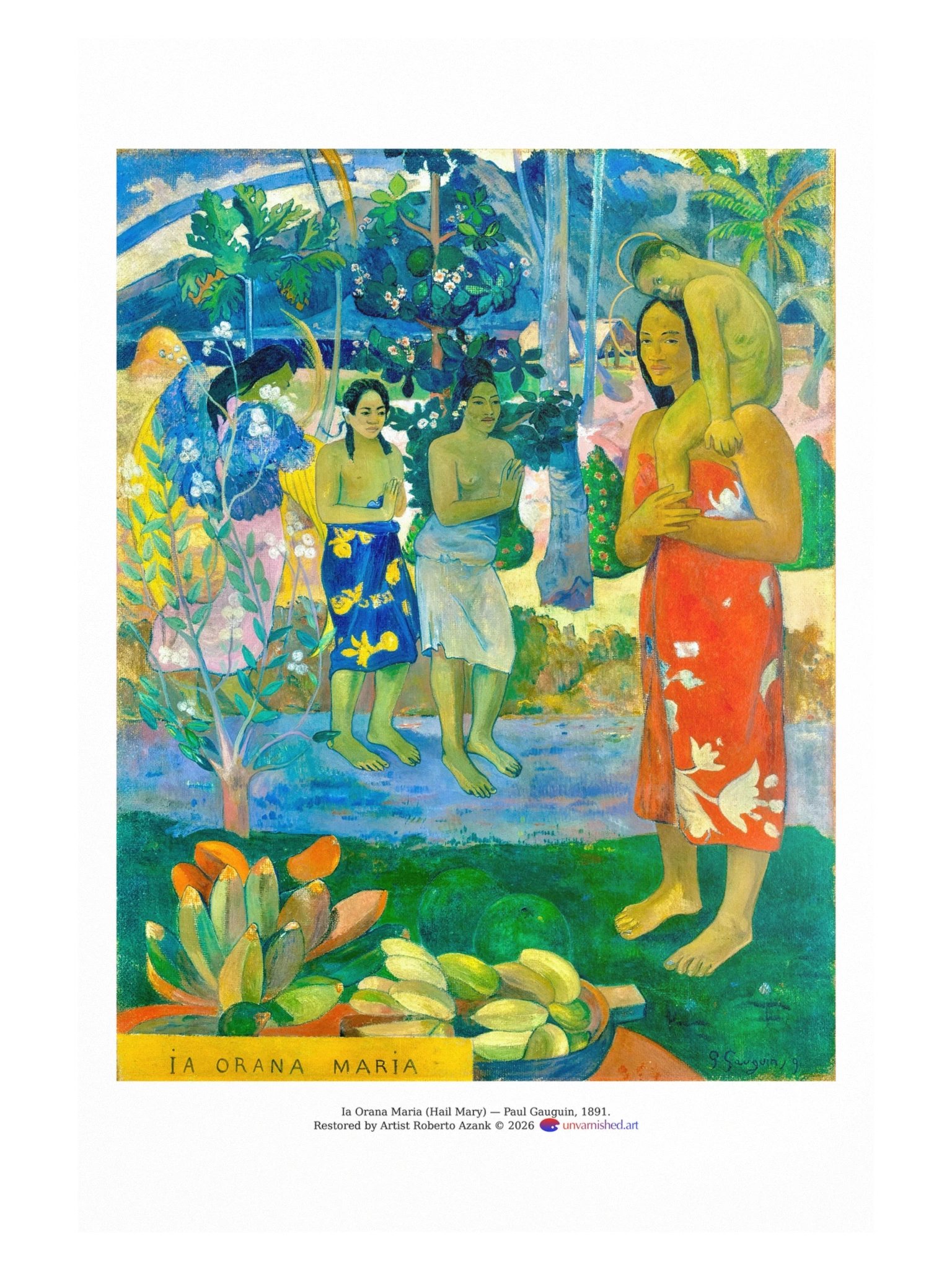 Ia Orana Maria (Hail Mary) — XLarge Poster product image (1)