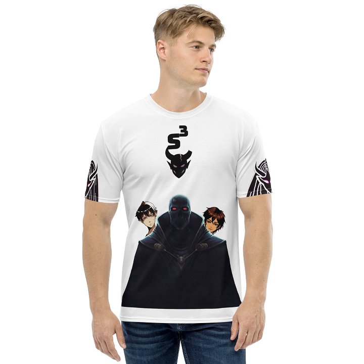 S³ Stripped // All White Staff Shirt product image (2)