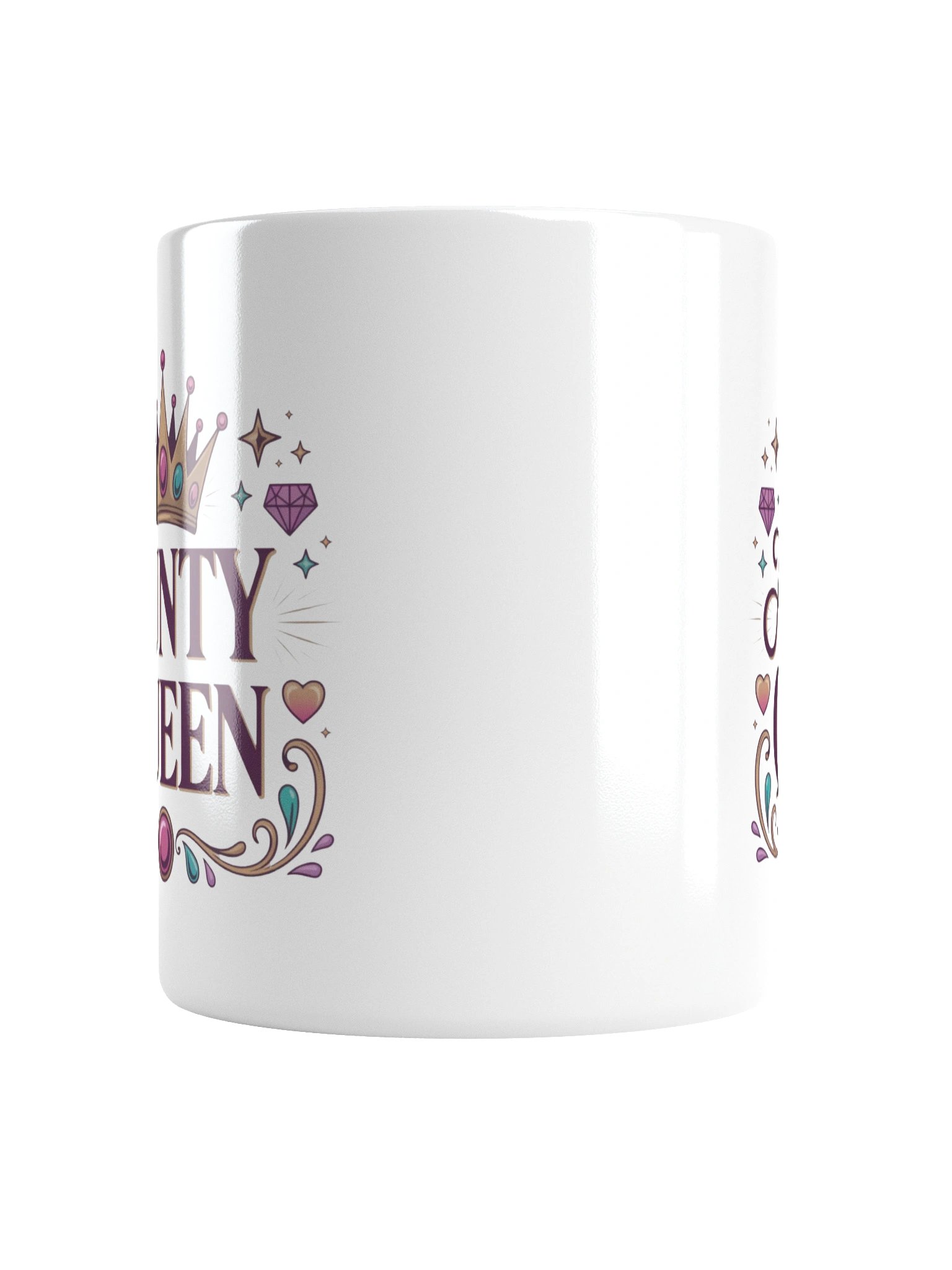 Aunty Queen Crown Sparkle Coffee Mug product image (5)