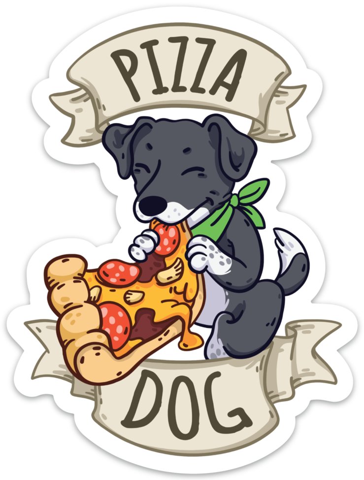 Pizza Dog Sticker Pack product image (1)