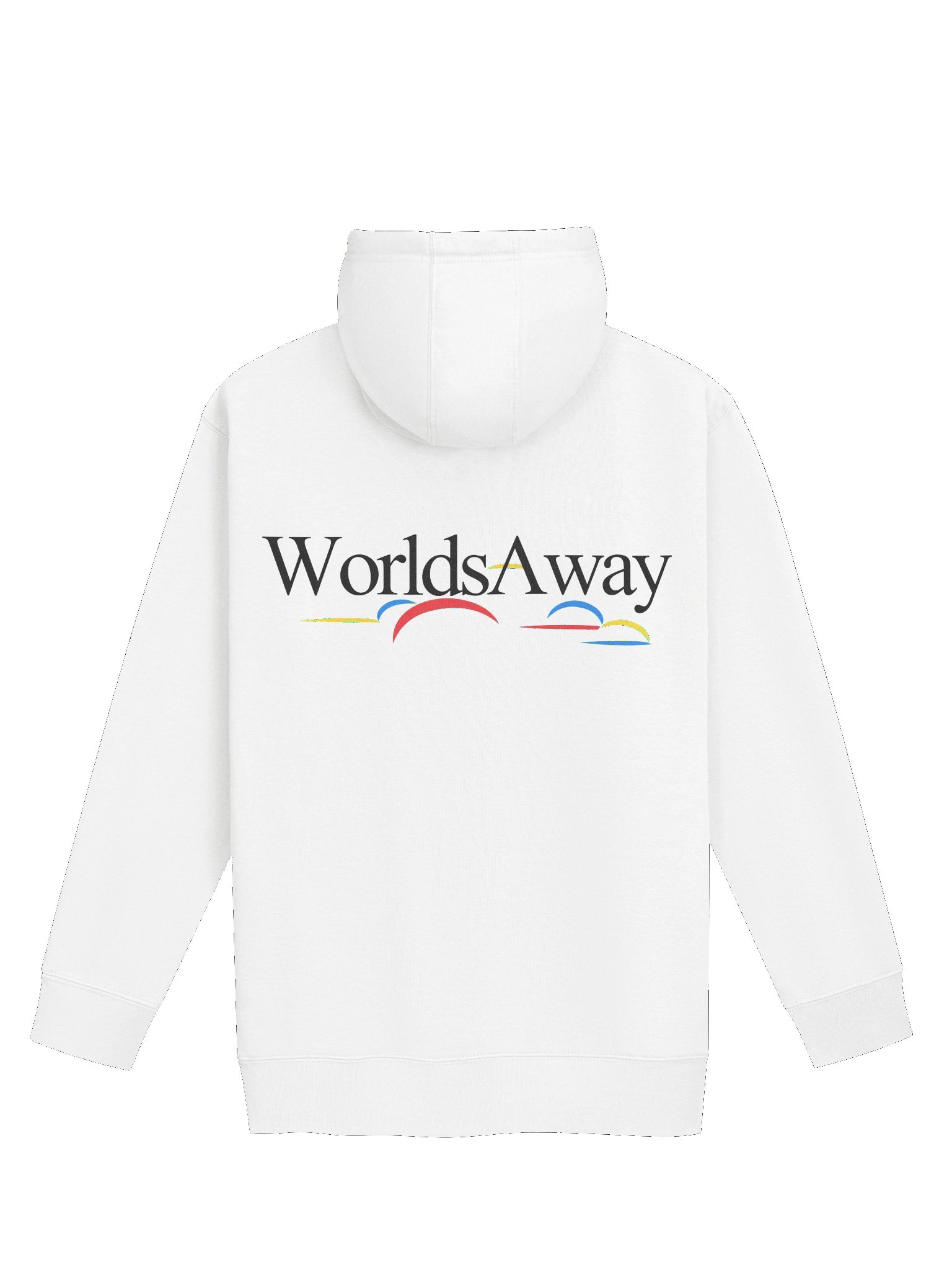 WorldsAway Retro Hoodie White product image (2)