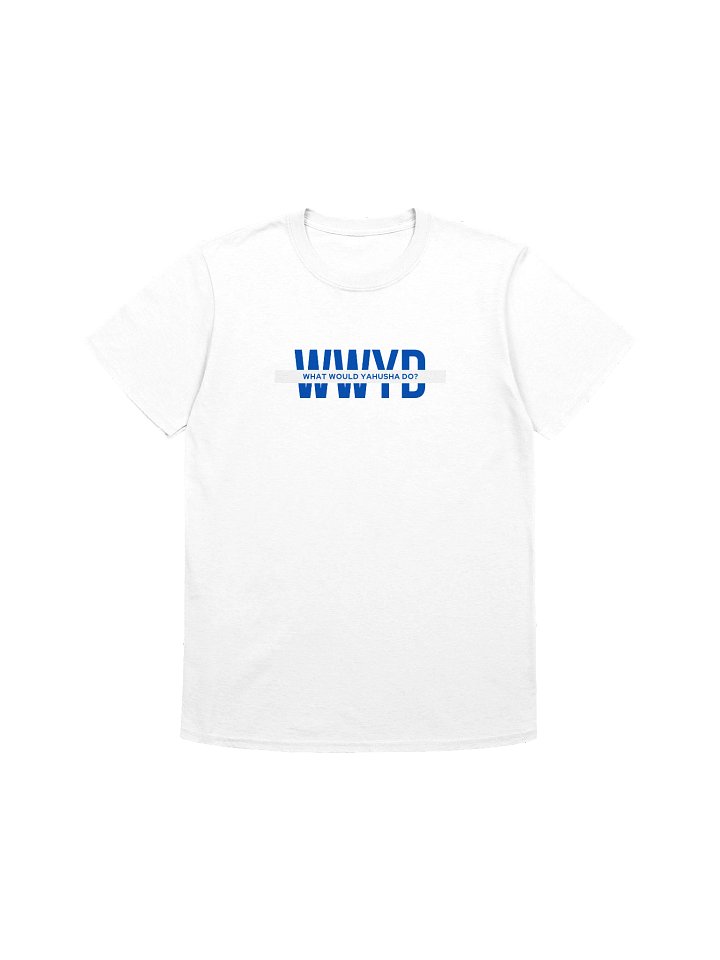 WWYD Blue Ink White T-Shirt product image (1)