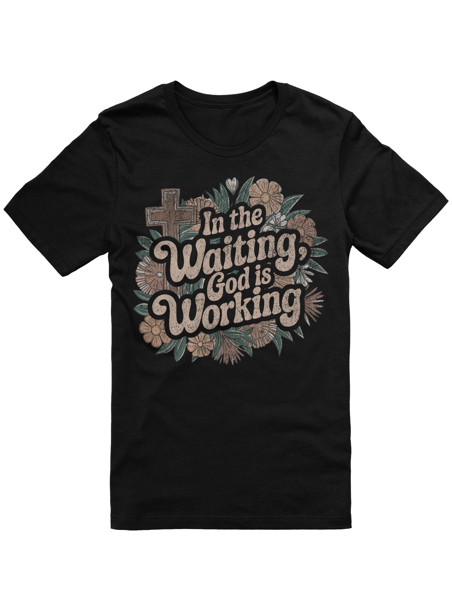 God Is Working Women's Tee product image (1)