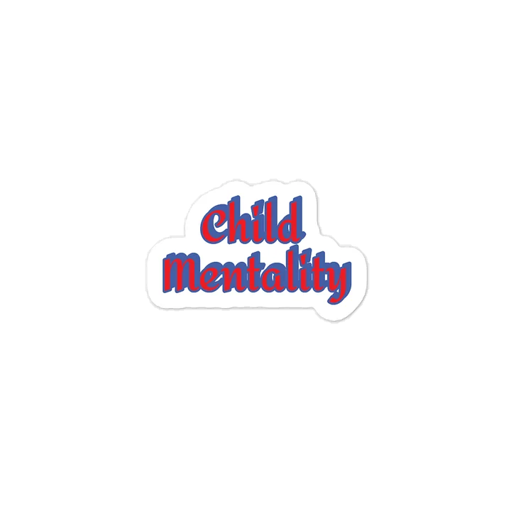 Child Mentality Meme Sticker product image (1)