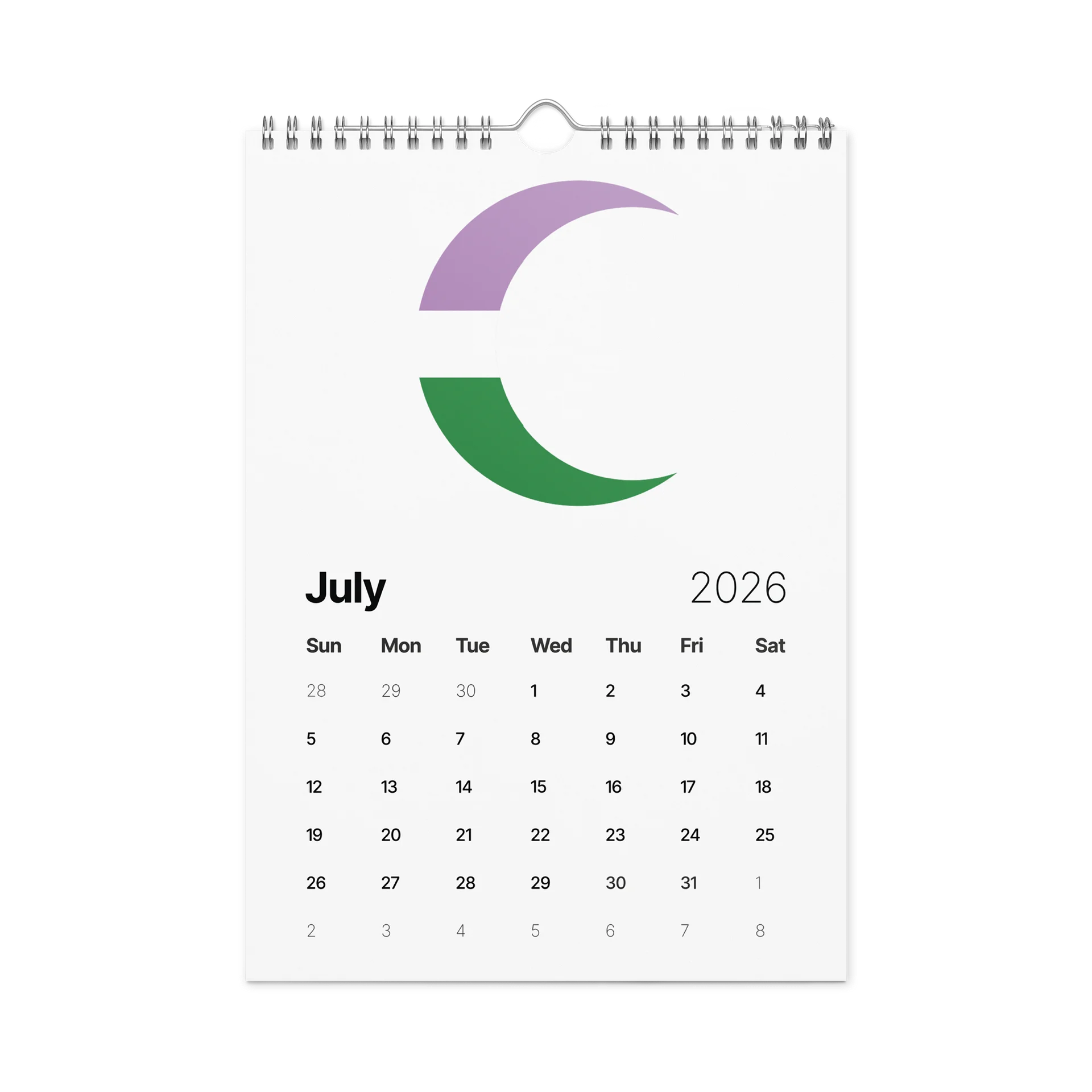 Celestial 2026: Customizable Wall Calendar product image (6)