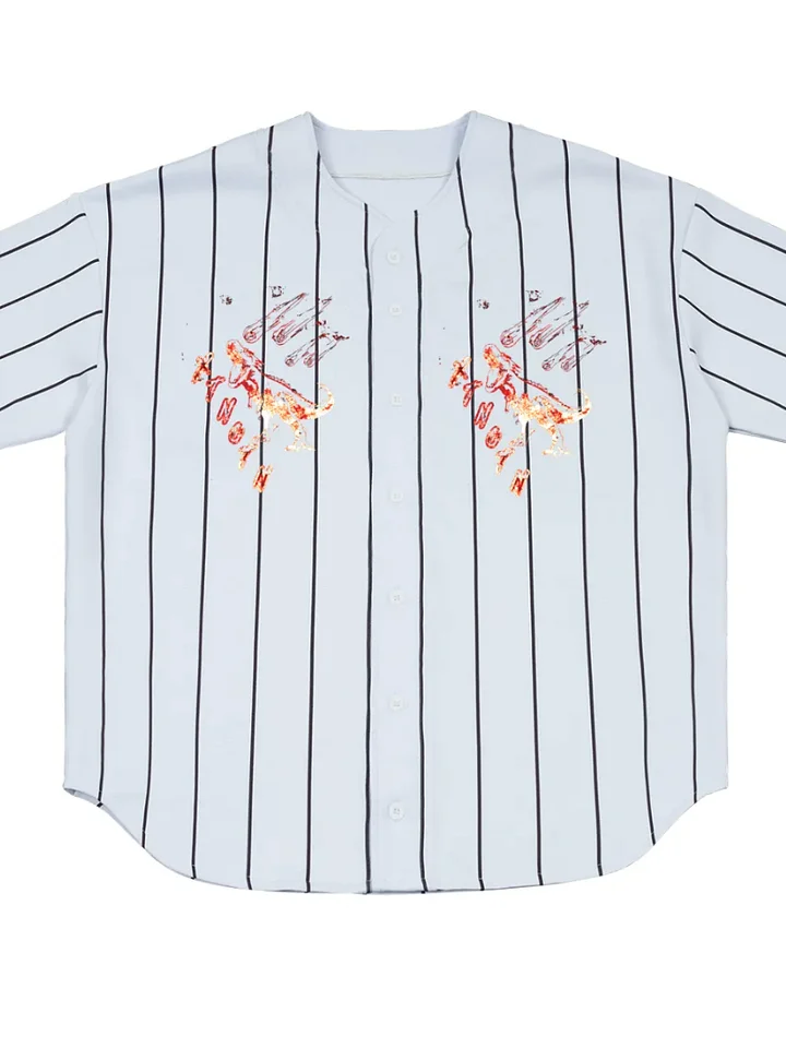 Pinstripe Baseball Jersey product image (1)