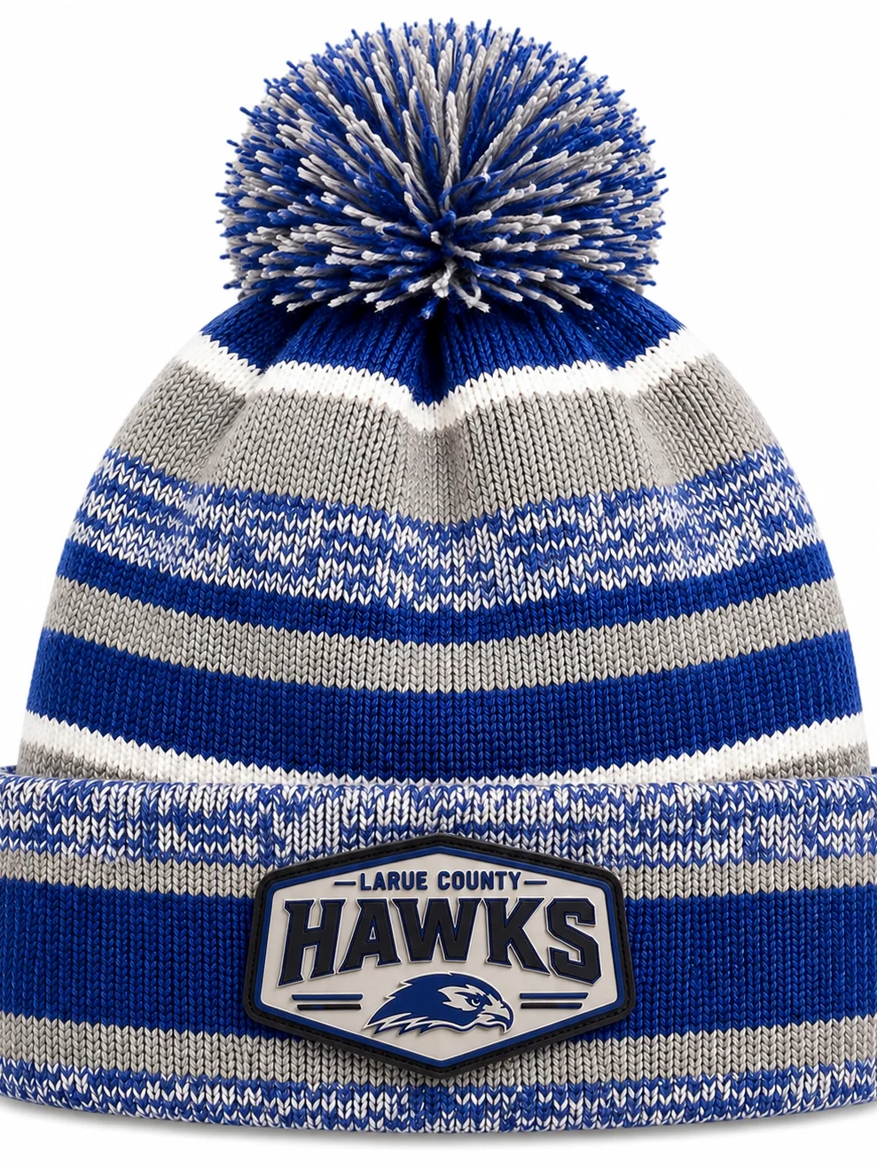 Hawks new era beanie pvc patch product image (1)