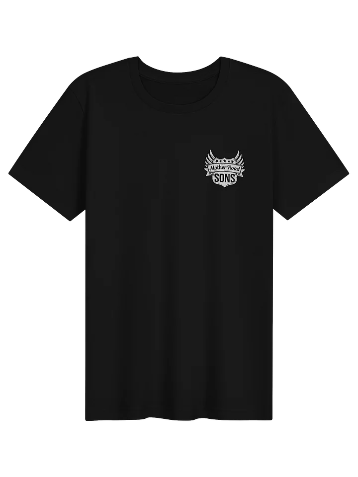 Logo T- Black Shirt w/ white logo product image (1)
