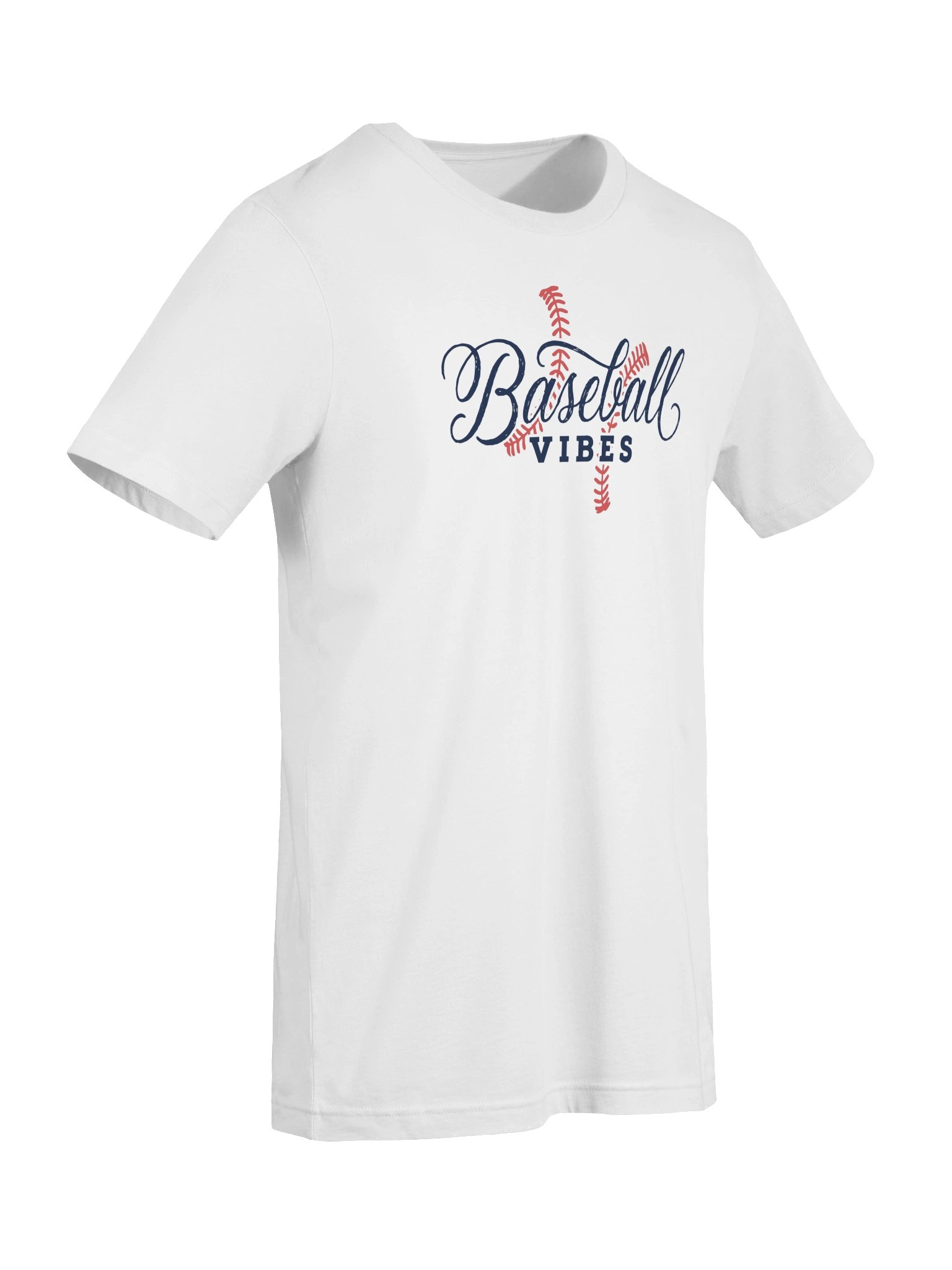 ⚾ Baseball Vibes T-Shirt | Baseball Season Game Day Tee ❤️💙 product image (7)