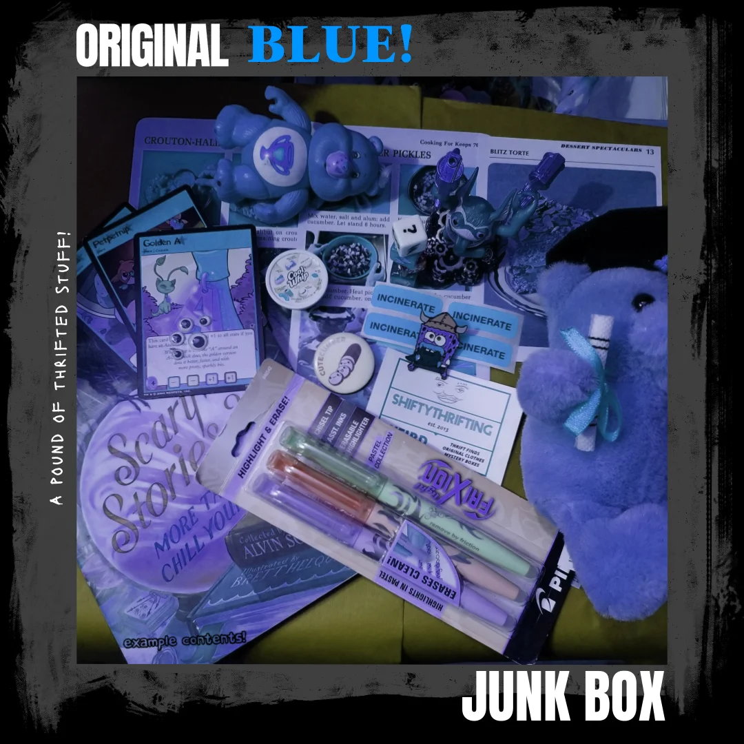 BLUE ShiftyThrifting Junk Box product image (1)