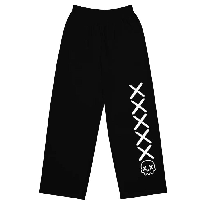 Skull and Cross Wide Leg Pants product image (1)
