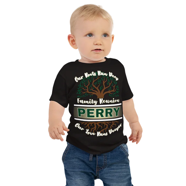 Perry Family Reunion 2026 Bella+Canvas Baby Jersey Short Sleeve Tee– 8th Generation | Legacy Edition product image (1)