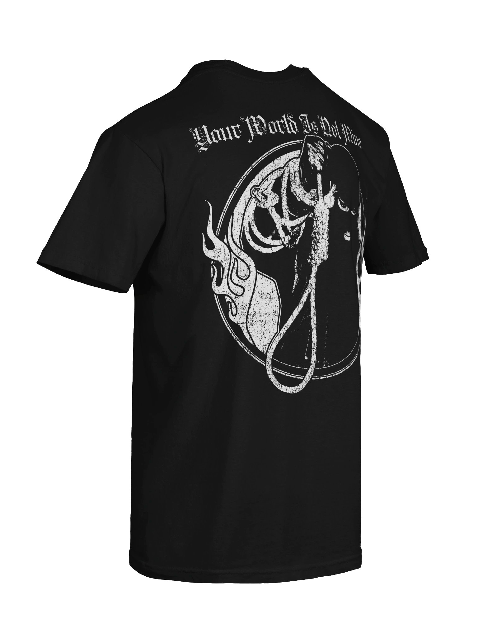 YOUR WORLD IS NOT MINE TSHIRT BACKPRINT product image (8)